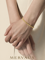 18K Yellow Gold Lab-Grown Diamond Bracelet - 21.56 ct Total