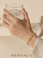 18K Yellow Gold Lab-Grown Diamond Bracelet - 21.56 ct Total
