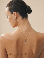 14K Yellow Gold Round Lab-Grown Diamond Necklace - 2.209 ct Total