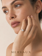 18K Gold Round Brilliant Lab-Grown Diamond Ring - 4.06 ct Total