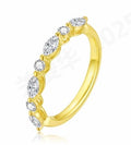 14K Yellow Gold Lab-Grown Diamond Ring