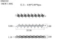 18K White Gold Lab-Grown Diamond Bracelet - 0.765 ct Total