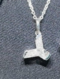 18K White Gold Lab-Grown Diamond Necklace - 0.892 ct Total