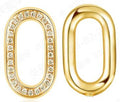 14K Gold Lab-Grown Diamond Stud Earrings - 0.35 ct Total
