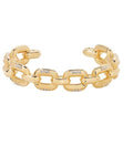 14K Yellow Gold Round Lab-Grown Diamond Bangle - 0.347 ct Total