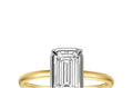 14K Two-Tone Gold Lab-Grown Diamond Ring - 1.01 ct Total · 6992000140