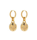 14K Yellow Gold Round Lab-Grown Diamond Stud Earrings - 0.292 ct Total