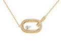 14K Yellow Gold Round Lab-Grown Diamond Bracelet - 0.615 ct Total