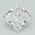 3.02 ct princess cut lab grown diamond, D color VS1, IGI certified loose stone