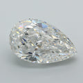 7.13 ct pear brilliant lab grown diamond, F color VS1, IGI certified loose stone