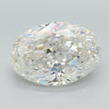 5.23 ct oval brilliant lab grown diamond, H color VVS2, IGI certified loose stone