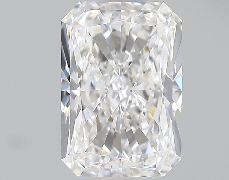 1.56 ct radiant cut lab grown diamond, E color VVS2, IGI certified loose stone